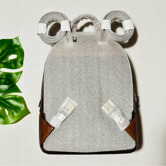 Michael Kors Jaycee Medium Logo Backpack Brown NEW - Picture 6 of 8